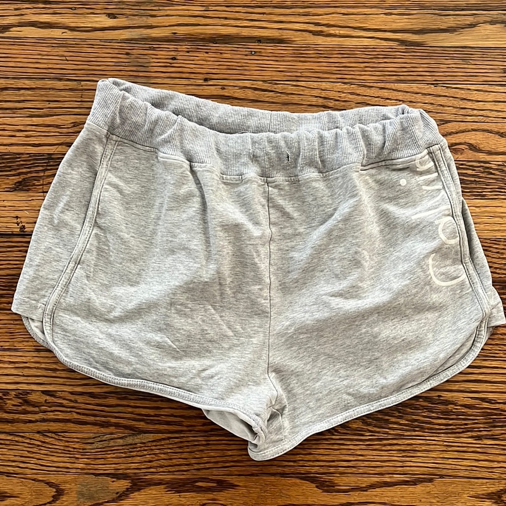 Calvin Klein gray bootie shorts